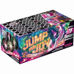 Jump for Joy Feuerwerk Batterie 41 Sek. von Weco Geburtstagsfeuerwerk, Silvesterfeuerwerk Jump for Joy Feuerwerk Batterie 41 Sek. von Weco Geburtstagsfeuerwerk, Silvesterfeuerwerk