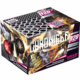 Chronicle Feuerwerk Batterie 53 Sek. von Weco Geburtstagsfeuerwerk, Silvesterfeuerwerk Chronicle Feuerwerk Batterie 53 Sek. von Weco Geburtstagsfeuerwerk, Silvesterfeuerwerk
