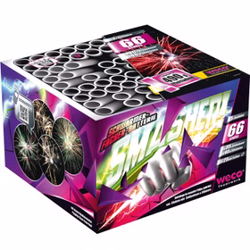 Smasher Feuerwerk Batterie 30 Sek. von Weco Geburtstagsfeuerwerk, Silvesterfeuerwerk