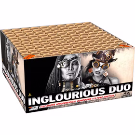 Inglourious Duo Verbundfeuerwerk 72 Sek. von Lesli für Silvester, Hochzeiten, Geburtstage uvm.
