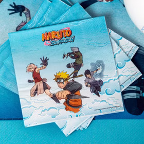 XXL Naruto Shippuden Party-Set Kindergeburtstag 73-tlg. Party-Deko Tischdeko Deko Dekoration Kindergeburtstag Geburtstag Manga Anime Comic Filmheld Party-Geschirr