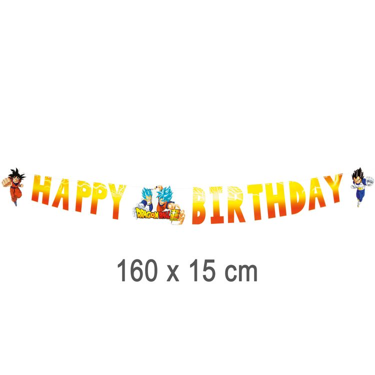 Dragon Ball Party-Set Kindergeburtstag 38-tlg. Party-Deko Tischdeko Deko Dekoration Kindergeburtstag Geburtstag Manga Anime Comic Filmheld Party-Geschirr