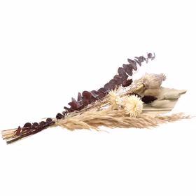 Trockenblumen gemischt Gerbst-Strauß 34 cm lang Tisch-Deko Hochzeit Geburtstag Herbst-Deko DIY Basteln Dekoration