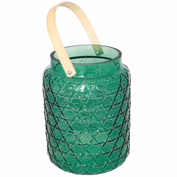 Vase grün Deko-Vase 18 x 26,7 cm mit Bambusgriff Kerzenhalter Windlicht Tisch-Deko Hochzeit Geburtstag Sommerfest Herbst Winter Garten-Party Wohn Accessoire Home Dekoration Vase grün Deko-Vase 18 x 26,7 cm mit Bambusgriff Kerzenhalter Windlicht Tisch-Deko Hochzeit Geburtstag Sommerfest Herbst Winter Garten-Party Wohn Accessoire Home Dekoration