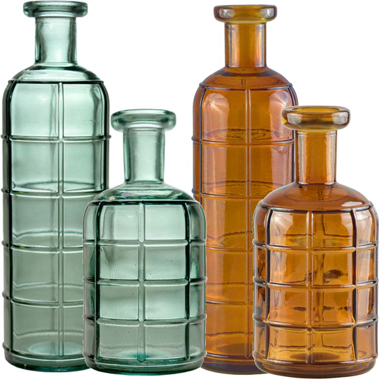 Vase Nova 0,6 Liter 9 x 19 cm Blumenvase Deko-Vase Tisch-Deko Hochzeit Vintage Vase Nova Ozeangrün Bernsteingelb 0,6 Liter 9 x 19 cm Blumenvase Deko-Vase Tisch-Deko Hochzeit Geburtstag Vintage Wohn-Deko Dekoration Wohn-Accessoires