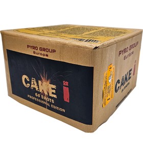 Cake I Feuerwerk Batterie 60 Sek. von Pyrotrade - für Silvester oder Geburtstagsfeuerwerk
