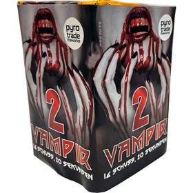 Vampir 2 Feuerwerk Batterie 20 Sek. von Pyrotrade - für Silvester oder Geburtstagsfeuerwerk