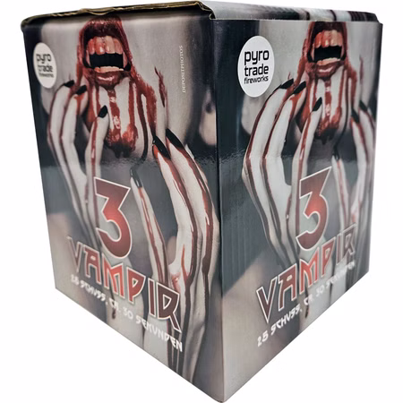 Vampir 3 Feuerwerk Batterie 30 Sek. von Pyrotrade - für Silvester oder Geburtstagsfeuerwerk Vampir 3 Feuerwerk Batterie 30 Sek. von Pyrotrade - für Silvester oder Geburtstagsfeuerwerk
