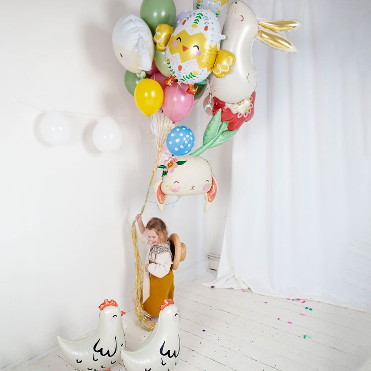 Schaf Folienballon Osterlamm 67 x 40 cm Party-Deko Ostern Schaf Folienballon Osterlamm 67 x 40 cm Party-Deko Ostern Dekoration Ballon Luftballon Geburtstag