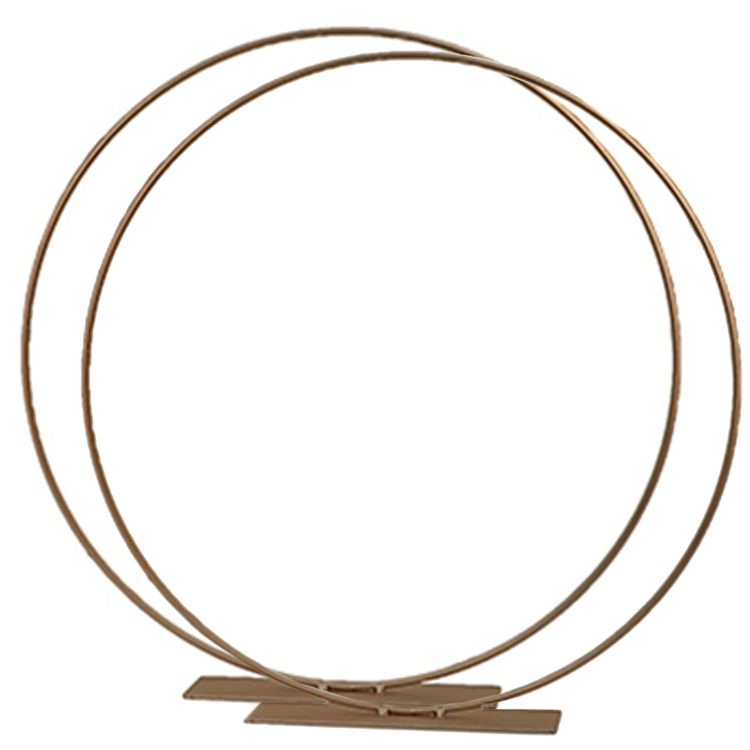 Deko-Ring mit Fuß Gold 30 cm 2 Stück Tisch-Deko Hochzeit Geburtstag Deko-Ring mit Fuß Gold 30 cm 2 Stück Tisch-Deko Hochzeit Geburtstag Deko für Trockenblumen Dekoration