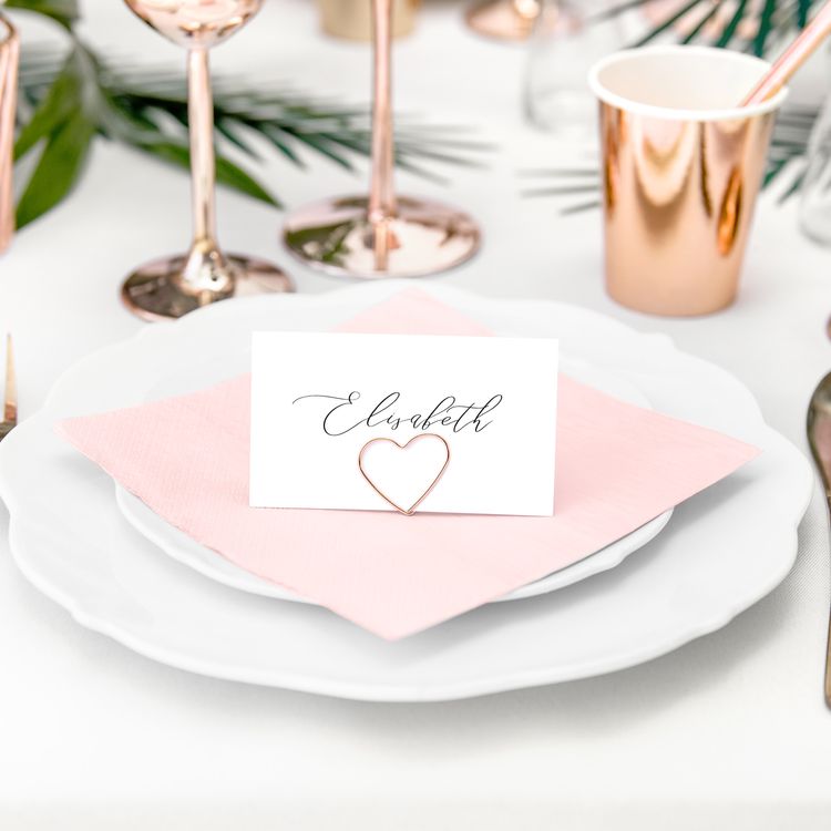 Tischkartenhalter Herzen Roségold 10 Stück 2,5 cm für Hochzeit Geburtstag Fotohalter Tischkartenhalter Herzen Roségold 10 Stück 2,5 cm für Hochzeit Geburtstag Fotohalter Rosé Tischdeko Taufe Jugendweihe Kommunion Tisch-Deko Dekoration Zubehör