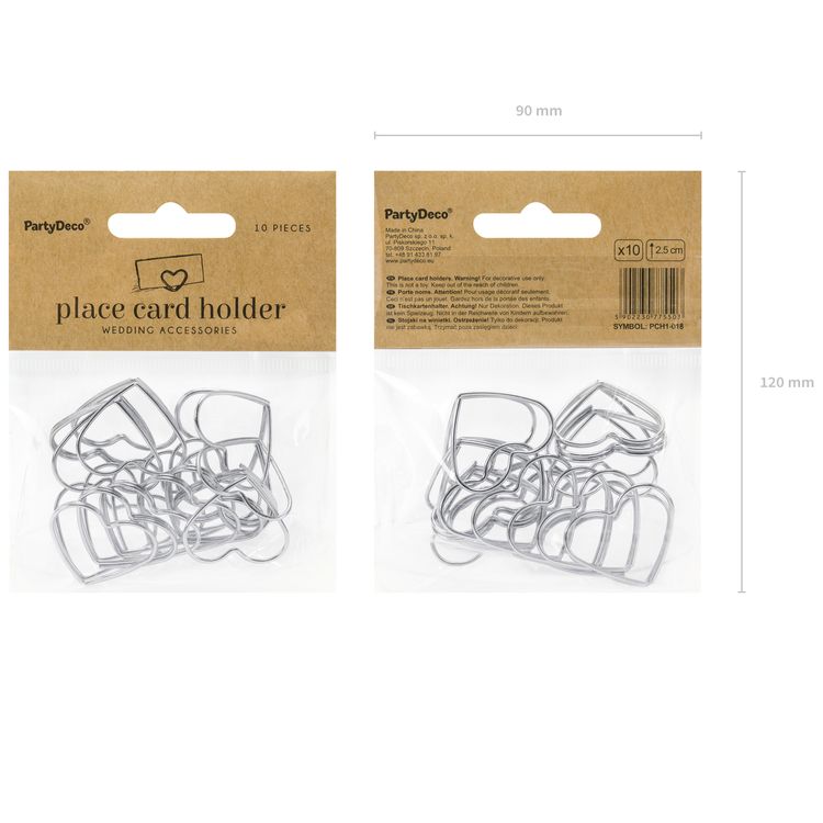 Tischkartenhalter Herzen Silber 10 Stück 2,5 cm für Hochzeit Geburtstag Fotohalter Tischkartenhalter Herzen Silber 10 Stück 2,5 cm für Hochzeit Geburtstag Fotohalter Silberhochzeit Tischdeko Taufe Jugendweihe Kommunion Tisch-Deko Dekoration Zubehör