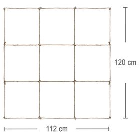 XXL Tic Tac Toe Spiel 120 x 112 cm aus Holz für Picknick für Hochzeit Geburtstag Party-Spiele für Drinnen und Draußen Kinder & Erwachsene