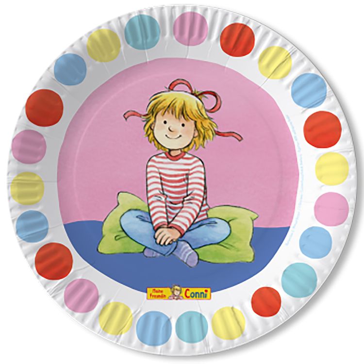 Meine Freundin Conni Party-Set 45-tlg. für Kinder Tisch-Deko Meine Freundin Conni Party-Set 45-tlg. für Kinder Tisch-Deko Party-Zubehör Party-Geschirr Kindergeburtstag Mottoparty