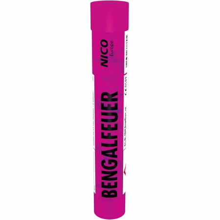 Bengalisches Feuer pink - 5 Stück - Kategorie 1 Jugendfeuerwerk Bengalisches Feuer pink - 5 Stück - Kategorie 1 Jugendfeuerwerk