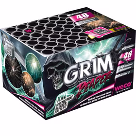 Grim Reaper Feuerwerk Batterie 35 Sekunden von Weco Geburtstagsfeuerwerk, Silvesterfeuerwerk Grim Reaper Feuerwerk Batterie 35 Sekunden von Weco Geburtstagsfeuerwerk, Silvesterfeuerwerk