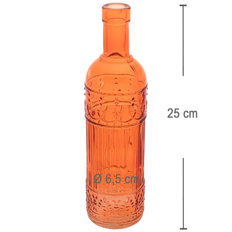 Vase Mambo 25 x 6,5 cm Blumenvase Deko-Vase Hochzeit Vintage