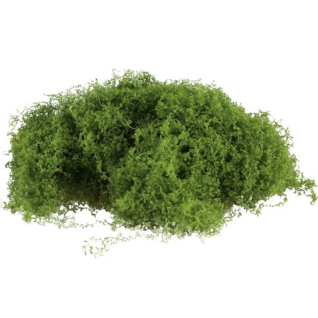 Moos grüner Polyester dehnbar in Moos-Optik 50 g zum Basteln und Dekorieren