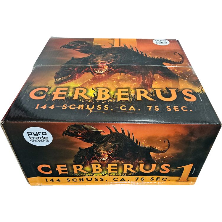 Cerberus Verbundfeuerwerk 120 Sek. von Pyrotrade Cerberus Verbundfeuerwerk 120 Sek. Silvesterfeuerwerk, Geburtstagsfeuerwerk