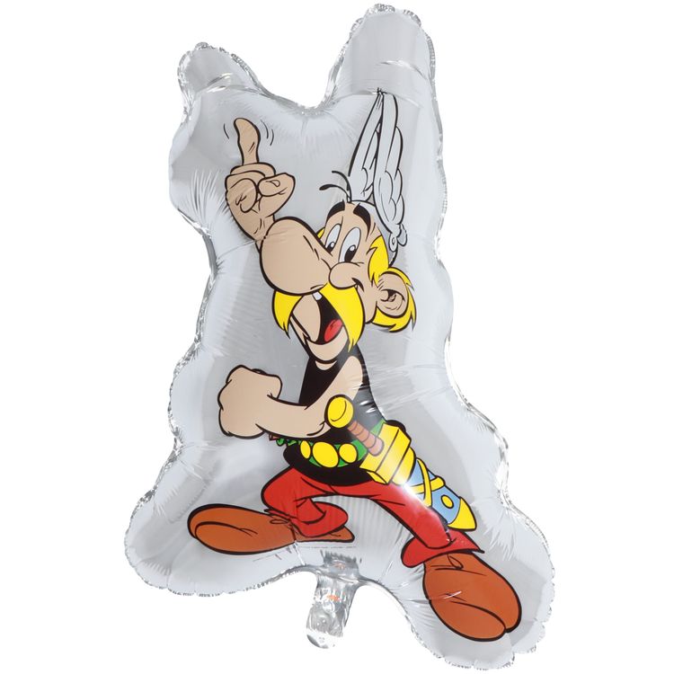 Asterix & Obelix Ballon-Set bestehend aus drei Folienballons und sechs Luftballons
