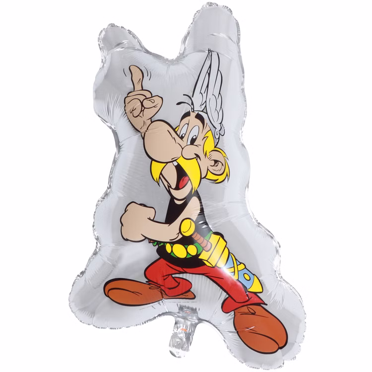 Asterix & Obelix Ballon-Set 9-tlg. Party-Deko Zubehör Kindergeburtstag Asterix Folienballon