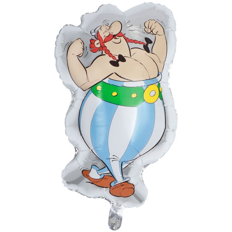 Asterix & Obelix Ballon-Set bestehend aus drei Folienballons und sechs Luftballons