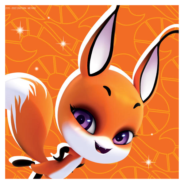 Übersicht Party-Set Miraculous mit Pappgeschirr bestehend aus 40 Teilen