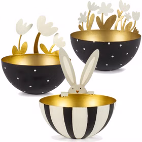 Schale aus Metall mit 3 Blumen Schwarz Gold Teelicht Ostern Frühling Tisch-Deko Osternest Dekoration Osterfest 15458-Schale-aus-Metall-mit-3-Blumen-Schwarz-Gold-Teelicht-Ostern-Fruehling-Tisch-Deko_2.jpg