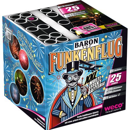 Baron Funkenflug Batterie 30 Sek. von Weco