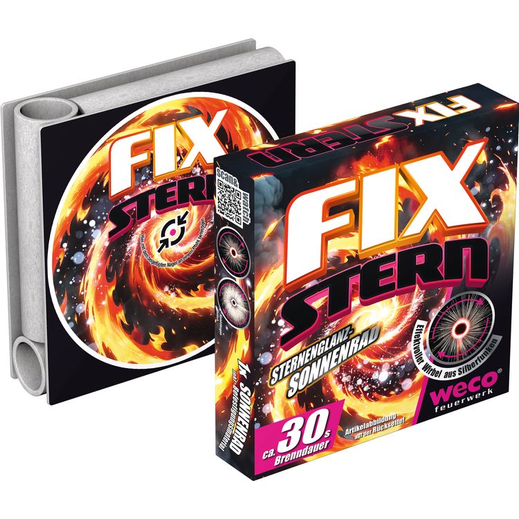 Fixstern Effekt-Sonne 30 Sek. von Weco