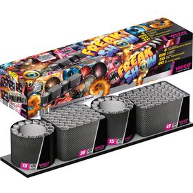Freak Show Verbundfeuerwerk 50 Sek. von Weco, Silvesterfeuerwerk, Geburtstagsfeuerwerk
