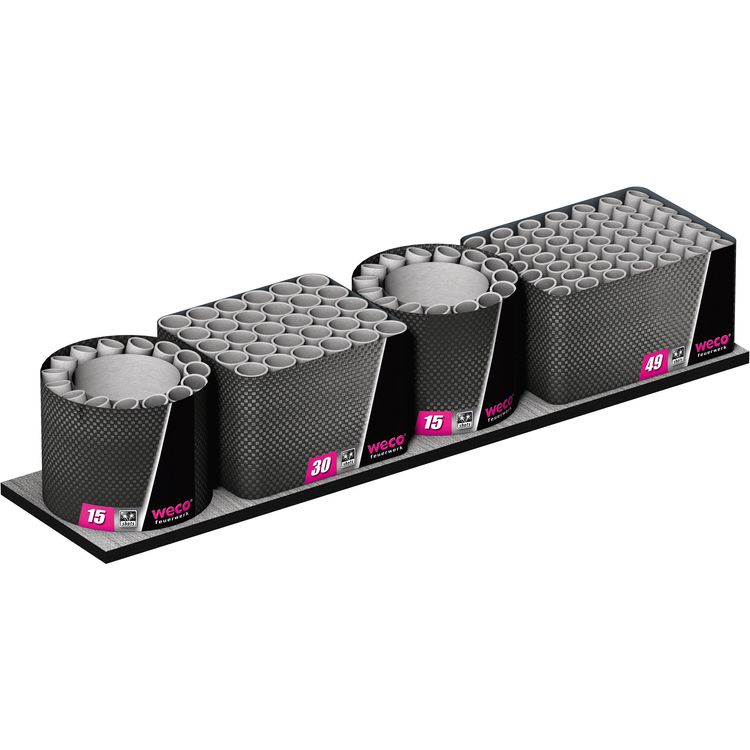 Freak Show Verbundfeuerwerk 50 Sek. von Weco, Silvesterfeuerwerk, Geburtstagsfeuerwerk