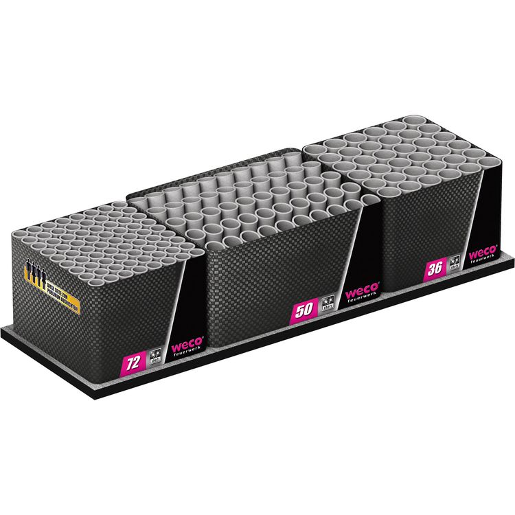 Exotic Place Verbundfeuerwerk 80 Sek. von Weco Silvesterfeuerwerk, Geburtstagsfeuerwerk