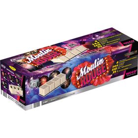 Moulin Rouge Verbundfeuerwerk 110 Sek. von Weco Silvesterfeuerwerk, Geburtstagsfeuerwerk