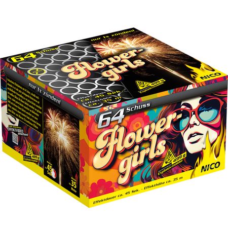 Flowergirls Feuerwerk Batterie 45 Sek. von Nico