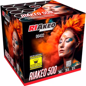 Riakeo 500 Feuerwerk Batterie 22 Sek. von Riakeo für Silvester oder Geburtstagsfeuerwerk Riakeo 500 Feuerwerk Batterie 22 Sek. von Riakeo für Silvester oder Geburtstagsfeuerwerk