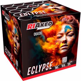 Eclypse Feuerwerk Batterie 35 Sek. von Riakeo für Silvester oder Geburtstagsfeuerwerk