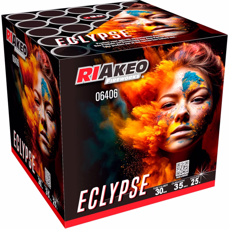 Eclypse Feuerwerk Batterie 35 Sek. von Riakeo für Silvester oder Geburtstagsfeuerwerk Eclypse Feuerwerk Batterie 35 Sek. von Riakeo für Silvester oder Geburtstagsfeuerwerk
