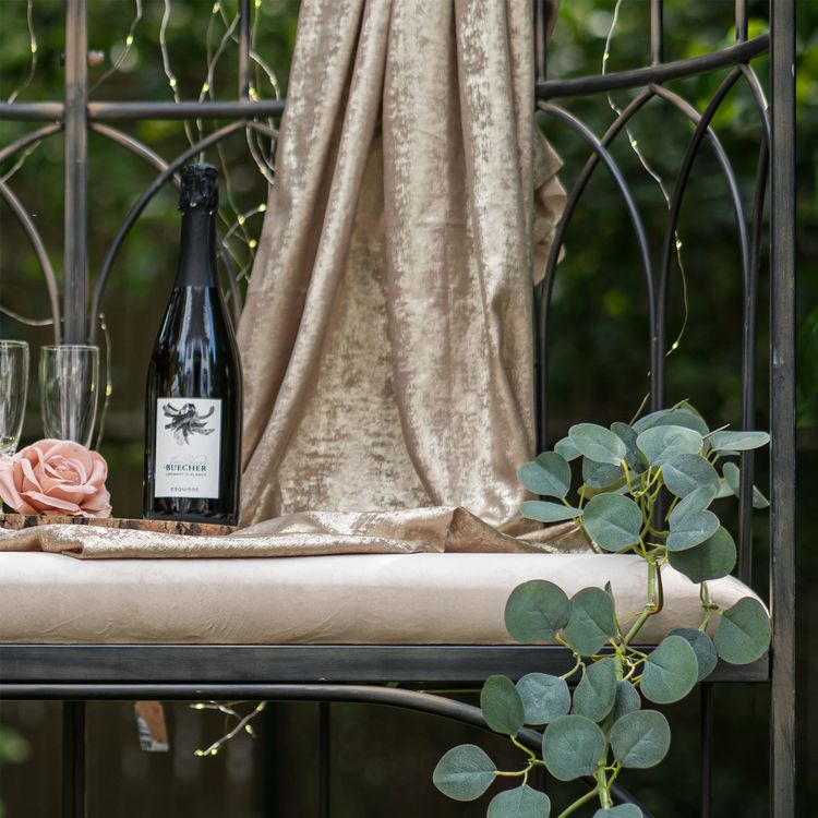 Rosenblüten Altrosa 4er Set 11 x 6 cm Deko Rosenköpfe für Hochzeit Geburtstag Vier altrosa Deko-Rosenköpfe im 4er-Set, je 11 x 6 cm groß.