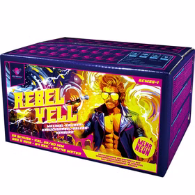 Rebel Yell Verbundfeuerwerk 60 Sek. von Albert Feuerwerk, Silvesterfeuerwerk, Geburtstagsfeuerwerk Rebel Yell Verbundfeuerwerk 60 Sek. von Albert Feuerwerk, Silvesterfeuerwerk, Geburtstagsfeuerwerk