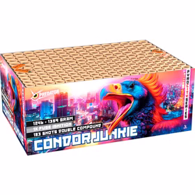 Condor Junkie Verbundfeuerwerk 85 Sek. von Lesli Silvesterfeuerwerk, Geburtstagsfeuerwerk