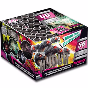 Hydra Feuerwerk Batterie 50 Sek. von Weco für Silvester oder Geburtstagsfeuerwerk Hydra Feuerwerk Batterie 50 Sek. von Weco für Silvester oder Geburtstagsfeuerwerk