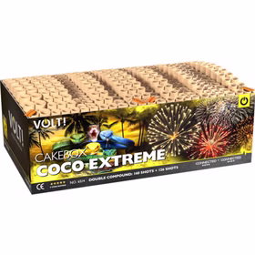 Coco Extreme Verbundfeuerwerk 100 Sek. von Lesli Silvesterfeuerwerk, Geburtstagsfeuerwerk