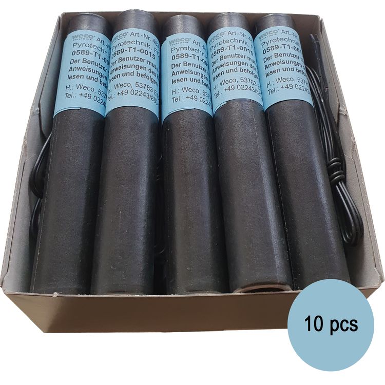 Bühnenfontäne silber 10 Stück sechs Sekunden Indoorfeuerwerk Fontänen Theater Feuerwerk