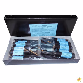Bühnenfontäne silber-grün, 10 Sekunden Bühnenfontäne silber-grün, 10 Sekunden