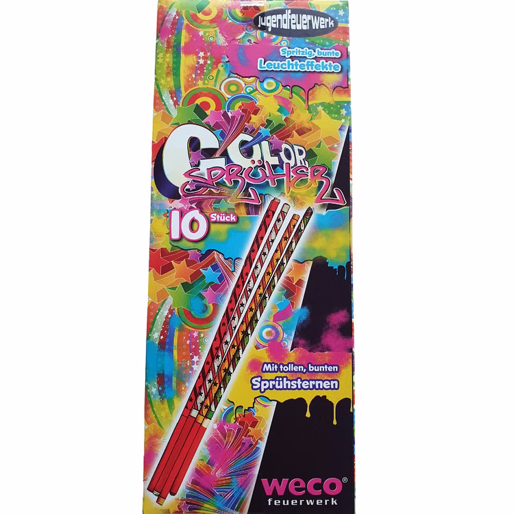 200 Stück Color Sprüher Großpackung Zauberlichter Silvester Feuerwerk 200 Stück Color Sprüher Großpackung Zauberlichter Silvester Feuerwerk