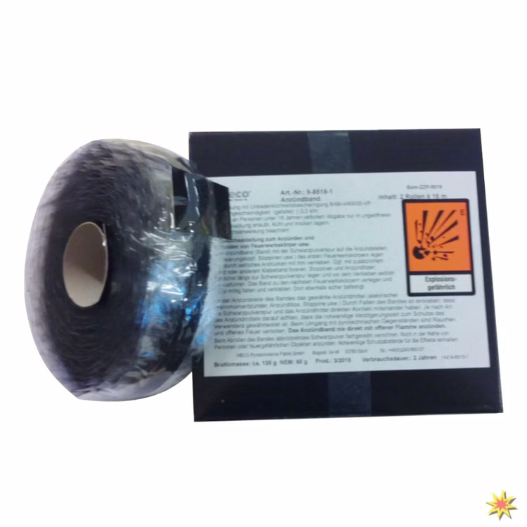 Zündband, WECO Anzündband, Tapematch Zündband, WECO Anzündband, Tapematch