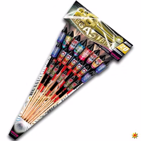 20 Mega Stars, Silvester-Raketen Feuerwerksraketen Feuerwerk Onlineshop 20 Mega Stars, Silvester-Raketen Feuerwerksraketen Feuerwerk Onlineshop
