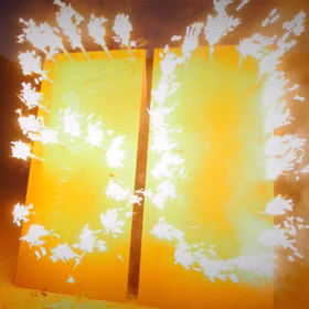 Lichterbild Brennende Zahlen Feuerwerk Feuerbild Feuerschrift Lichterbilder Geschenkidee Geburtstag Goldene Hochzeit Jubiläum 