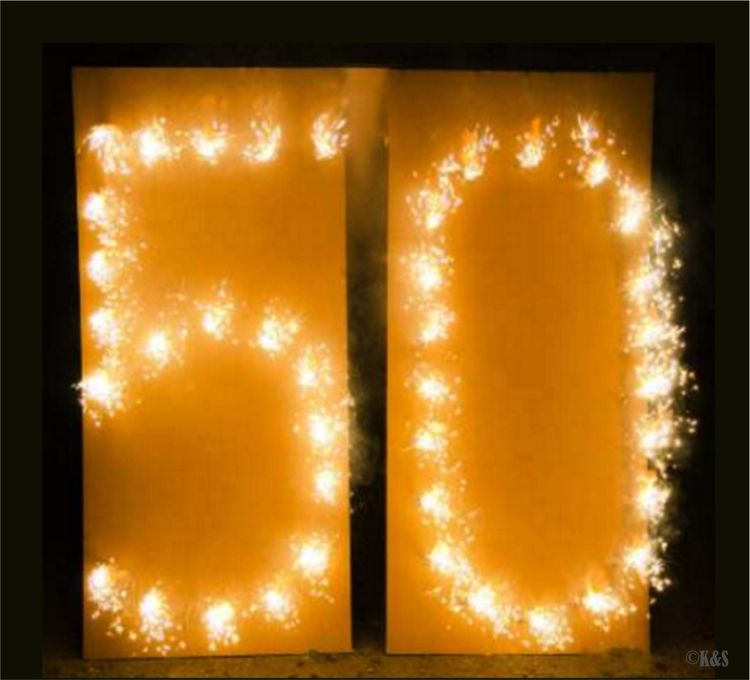 Brennende Zahlen 0 bis 9, Zahlen Lichterbild Lichterbild Brennende Zahlen Feuerwerk Feuerbild Feuerschrift Lichterbilder Geschenkidee Geburtstag Goldene Hochzeit Jubiläum